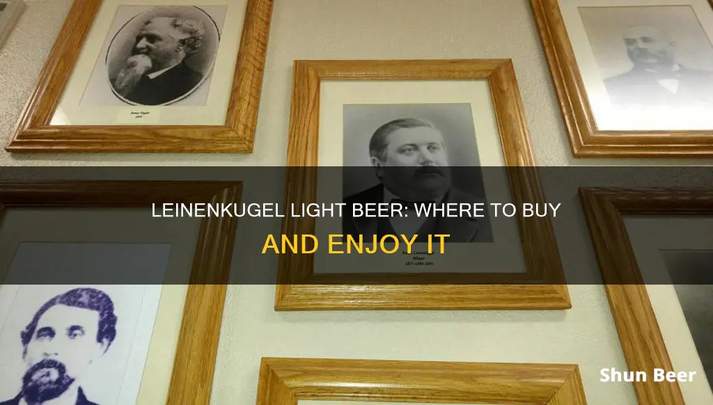 where can i buy leinenkugel light beer