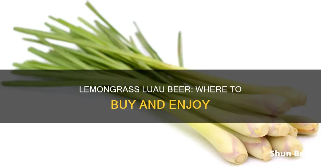 where can i buy lemongrass luau beer