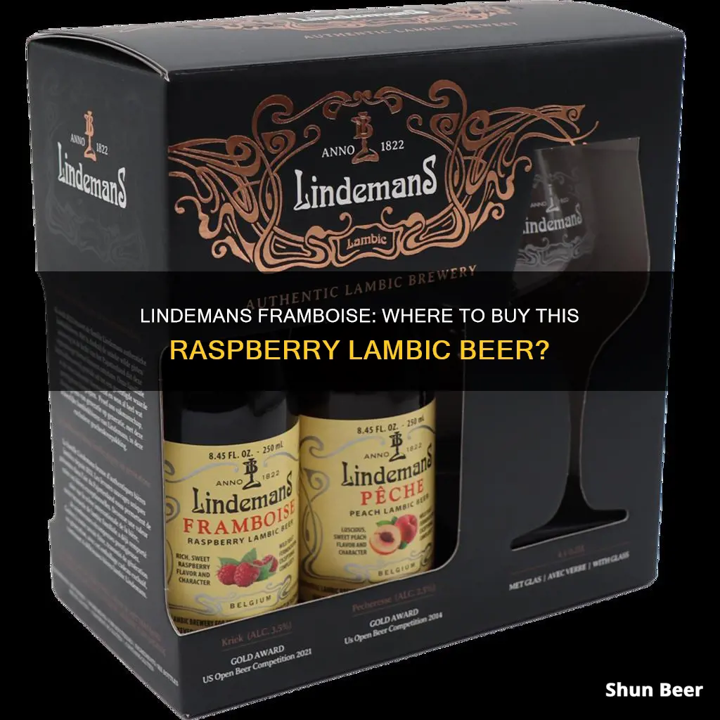 where can i buy lindemans framboise raspberry lambic beer