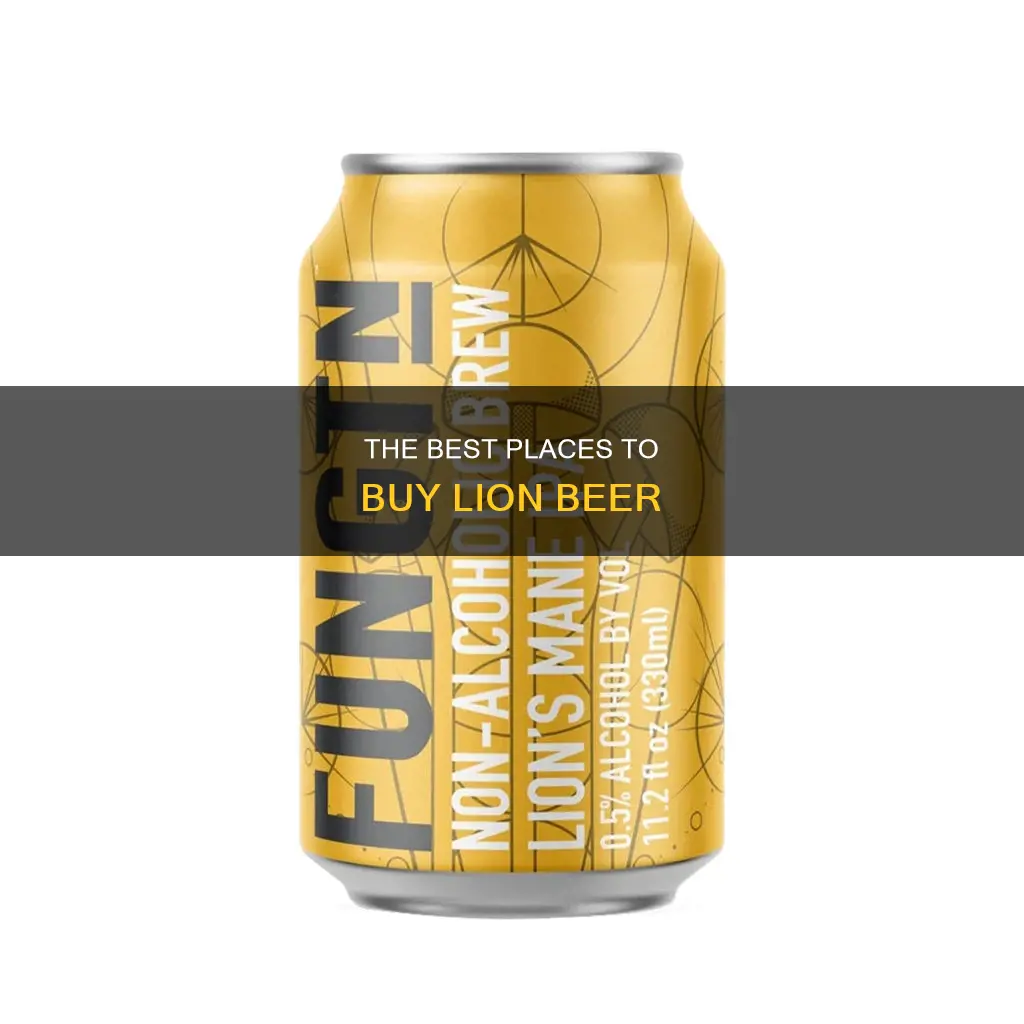 where can i buy lion beer