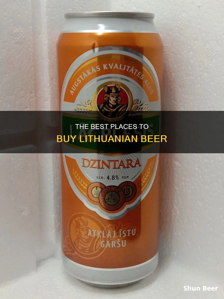 where can i buy lithuanian beer