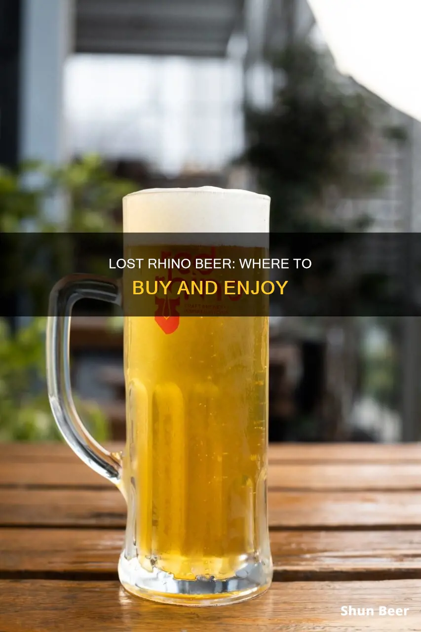 where can i buy lost rhino beer