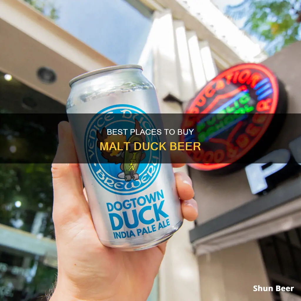 where can i buy malt duck beer