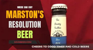 Marston's Resolution Beer: Where to Buy It