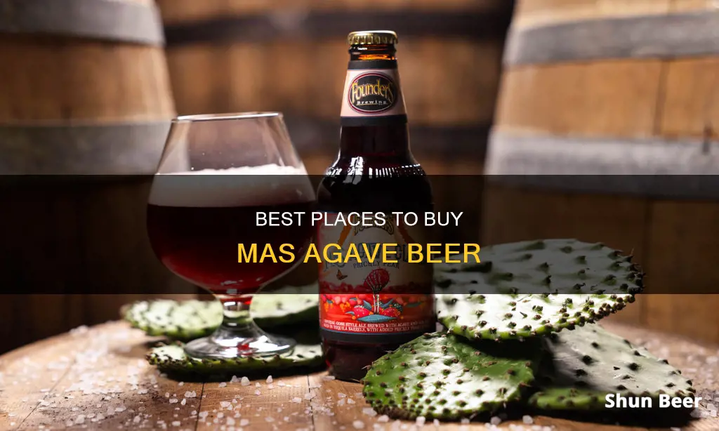 where can i buy mas agave beer