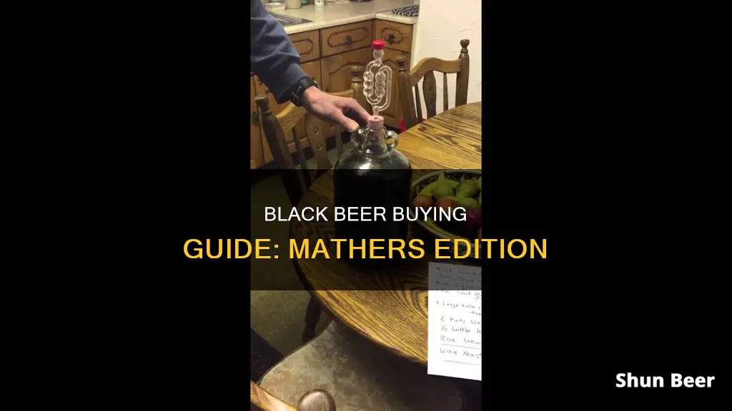 where can i buy mathers black beer