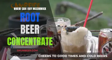 Root Beer Concentrate: McCormick's Best Retail Sources