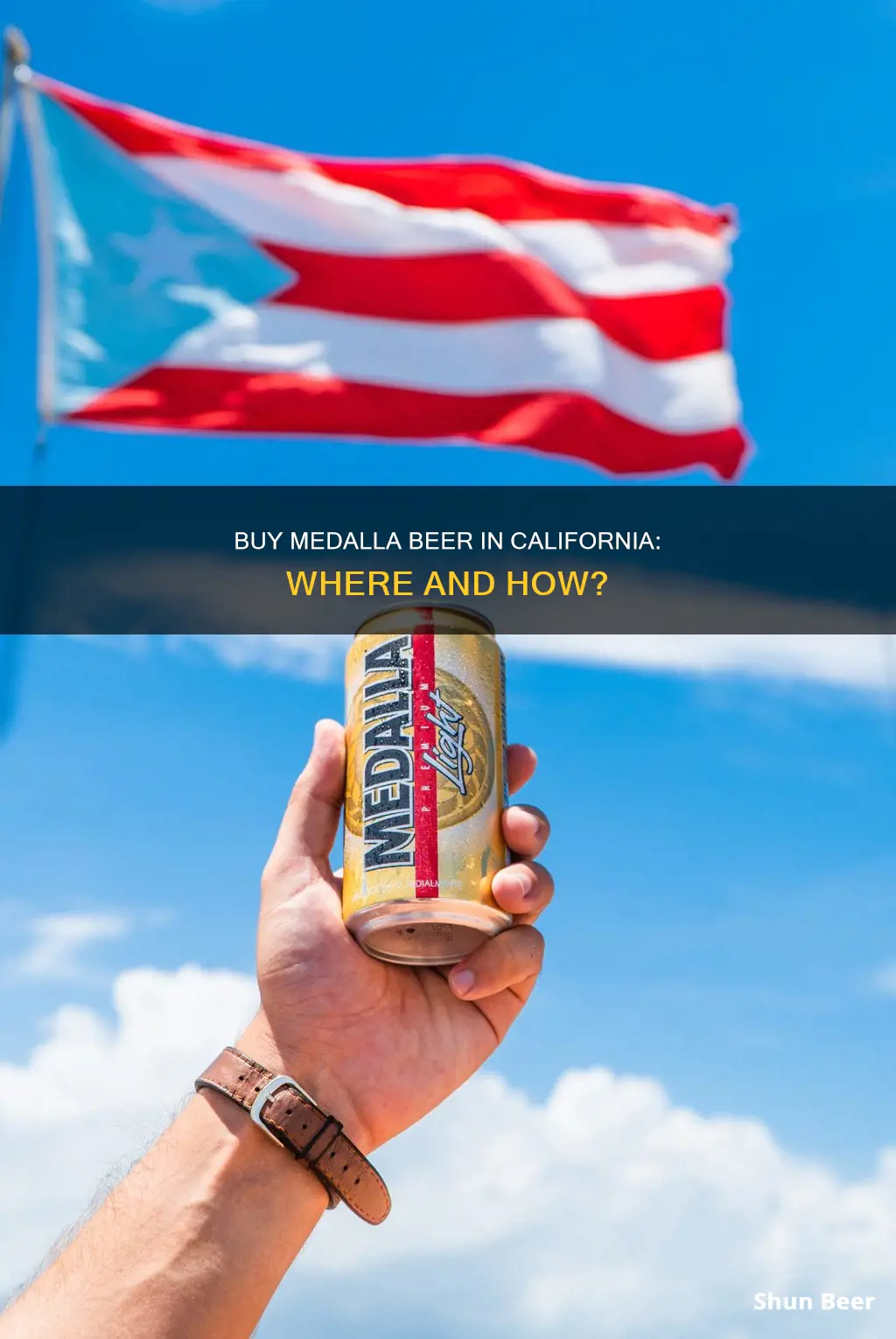 where can i buy medalla beer in california