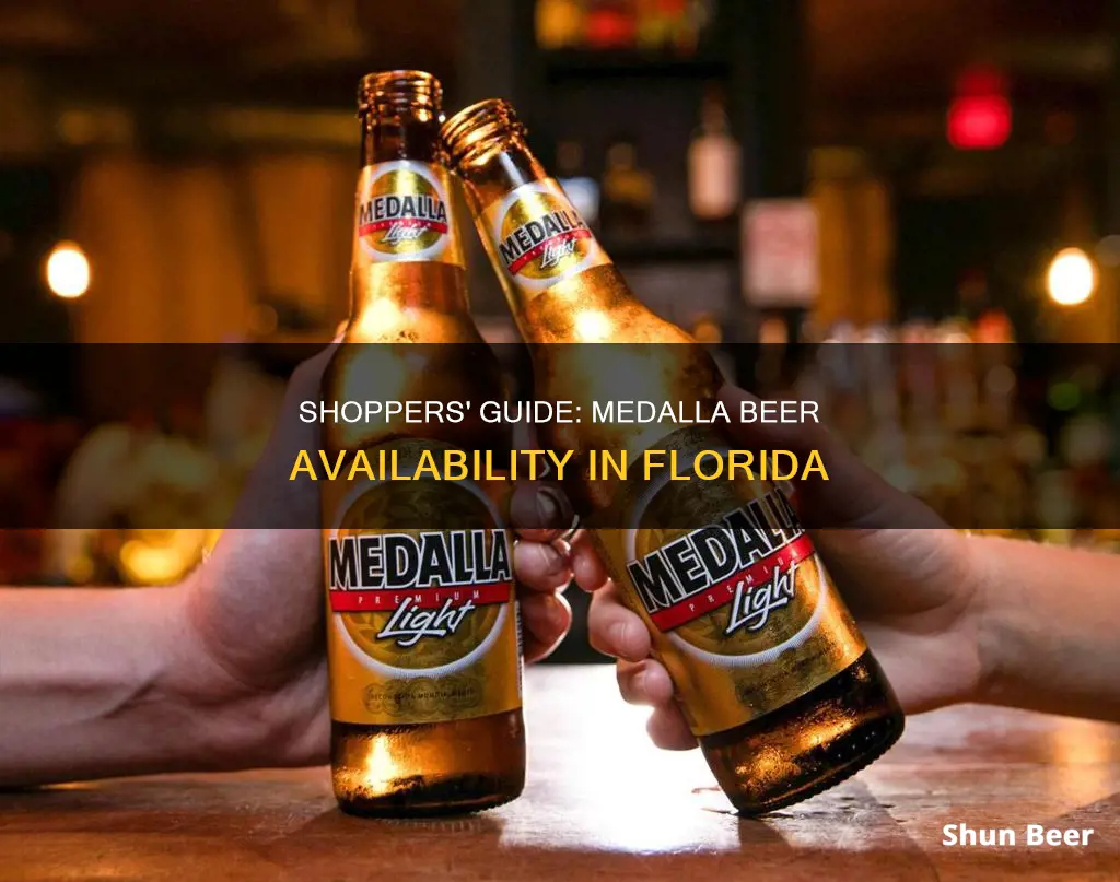 where can i buy medalla beer in florida