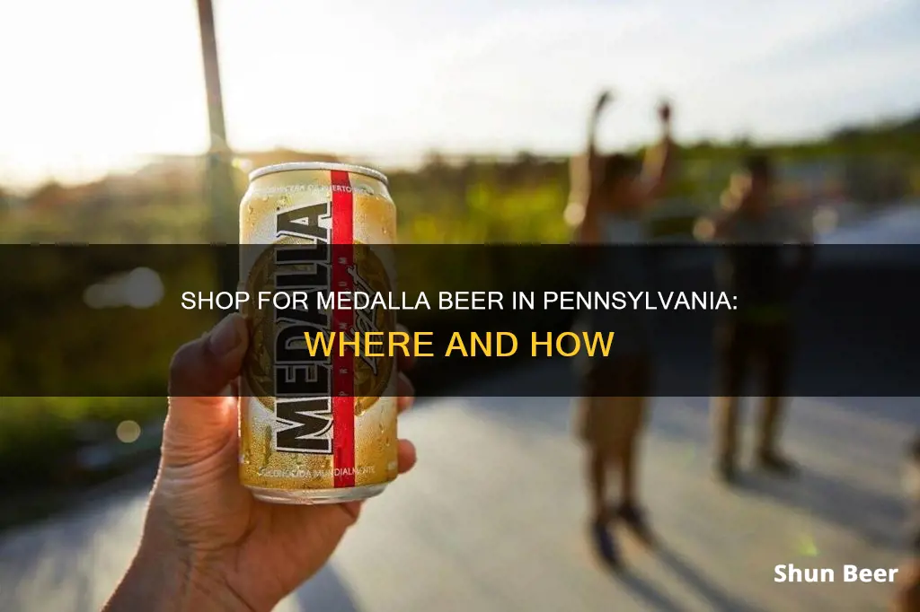 where can i buy medalla beer in pa