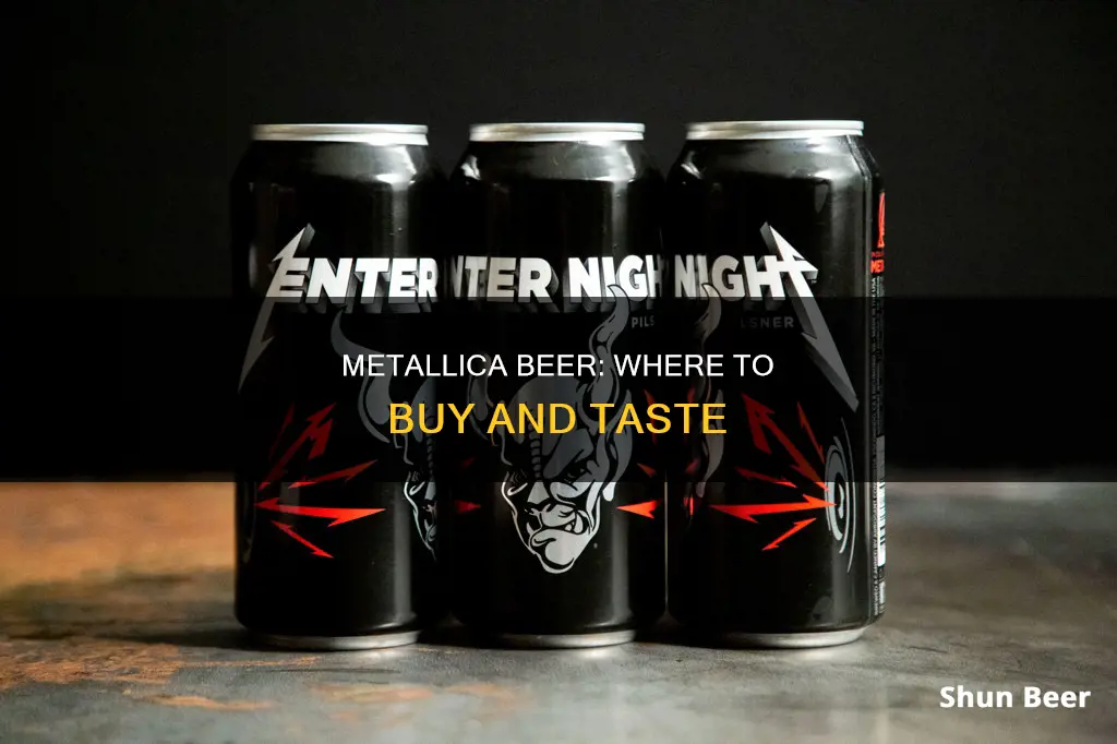 where can i buy metallica beer