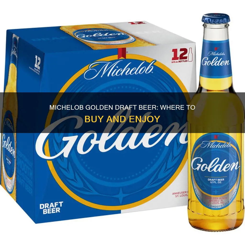 where can i buy michelob golden draft beer