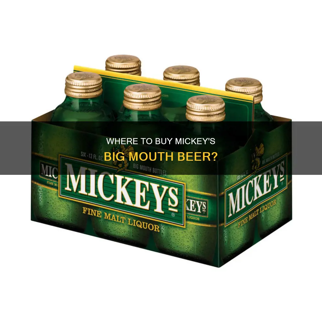 where can i buy mickey big mouth beer