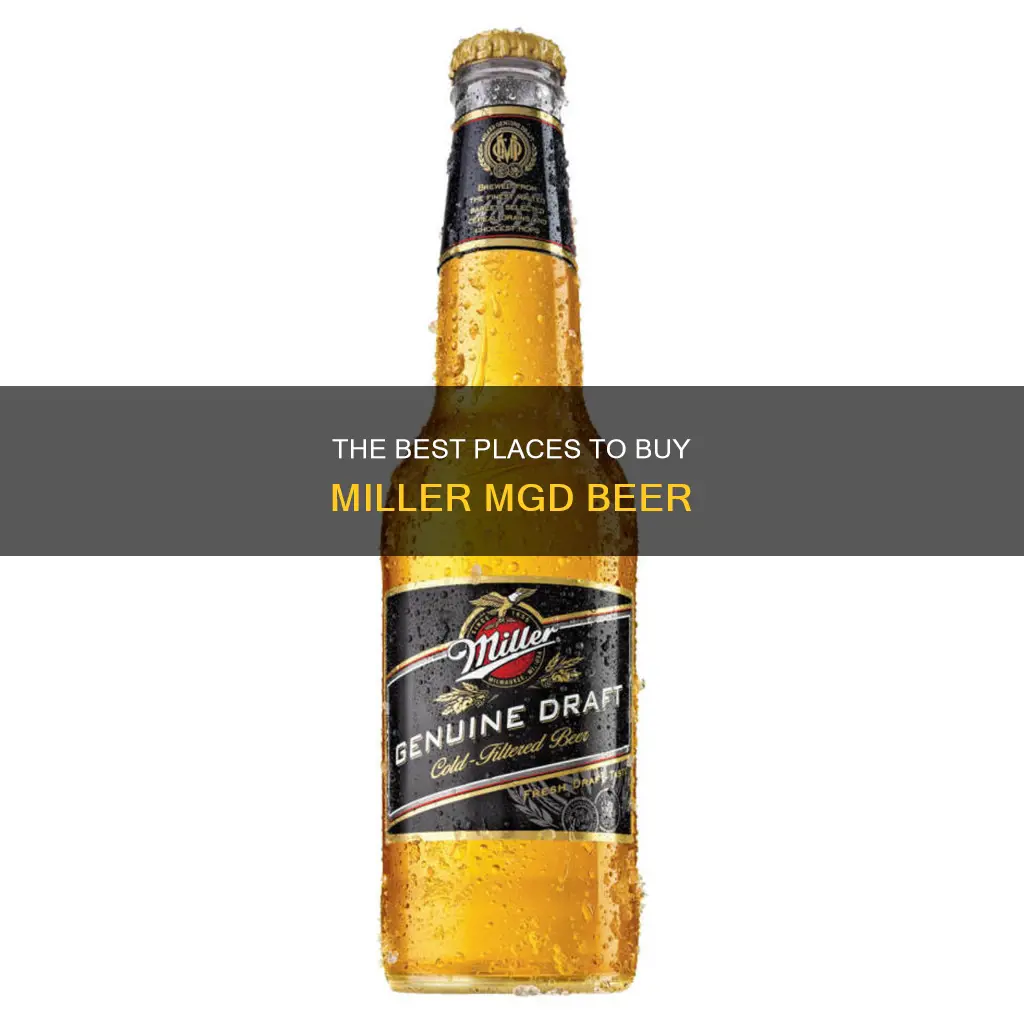 where can i buy miller mgd beer