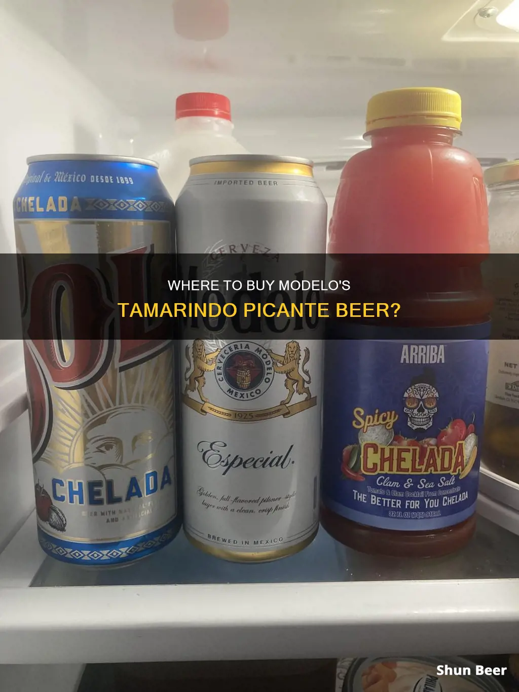 where can i buy modelo tamarindo picante beer