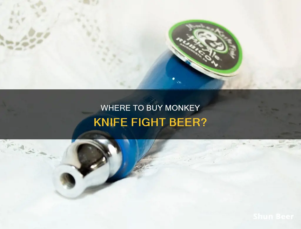 where can i buy monkey knife fight beer