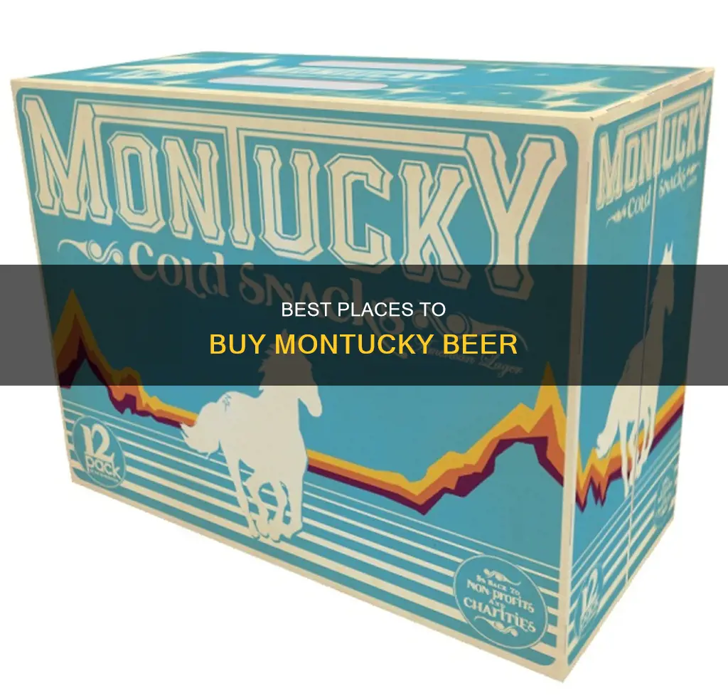 where can i buy montucky beer