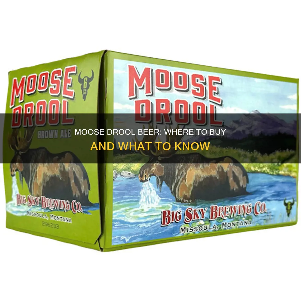 where can i buy moose drool beer