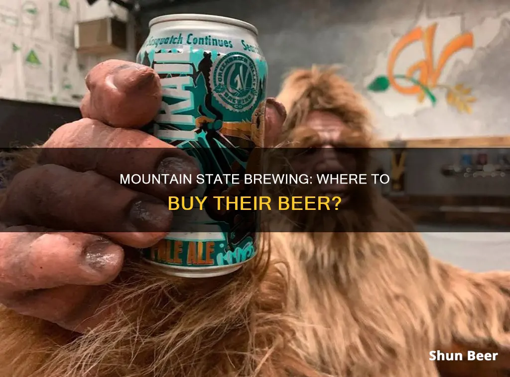 where can i buy mountain state brewing company beer