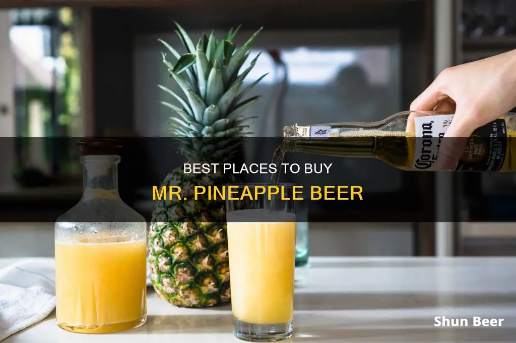 where can i buy mr pineapple beer