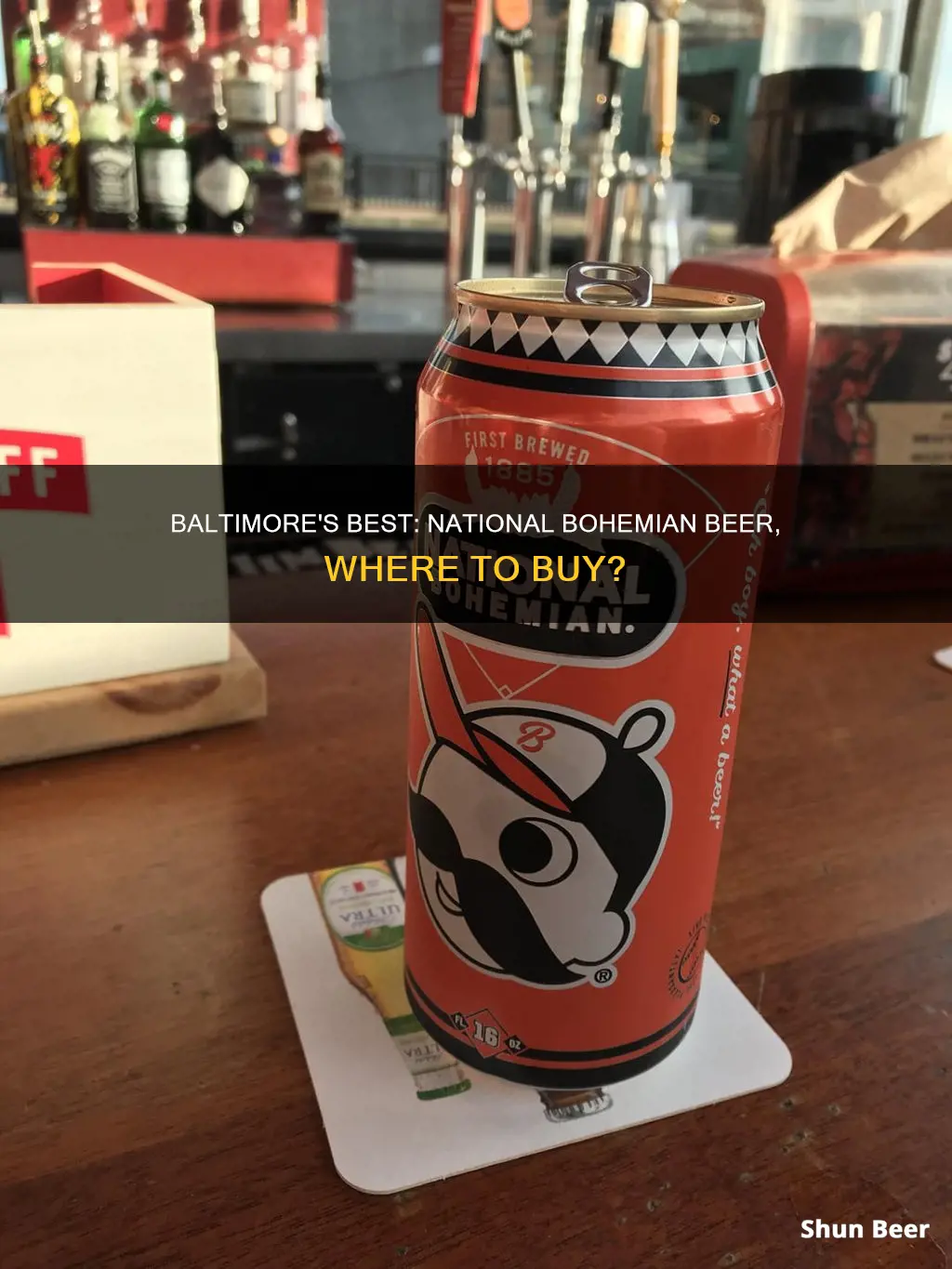 where can i buy national bohemian beer in baltimore