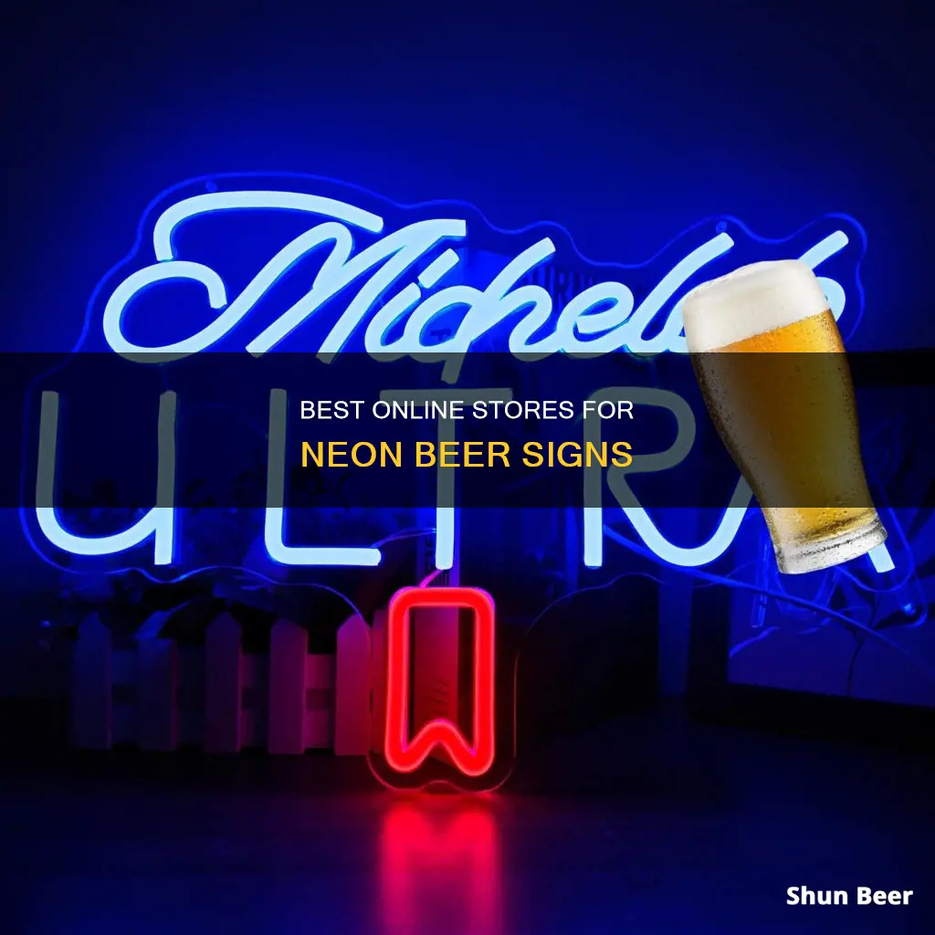 where can i buy neon beer signs