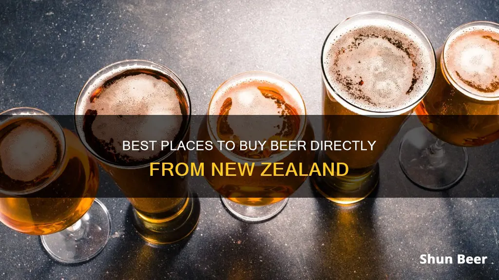 where can i buy new zealand beer