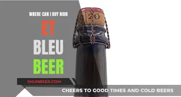 Noir et Bleu Beer: Where to Buy and Taste