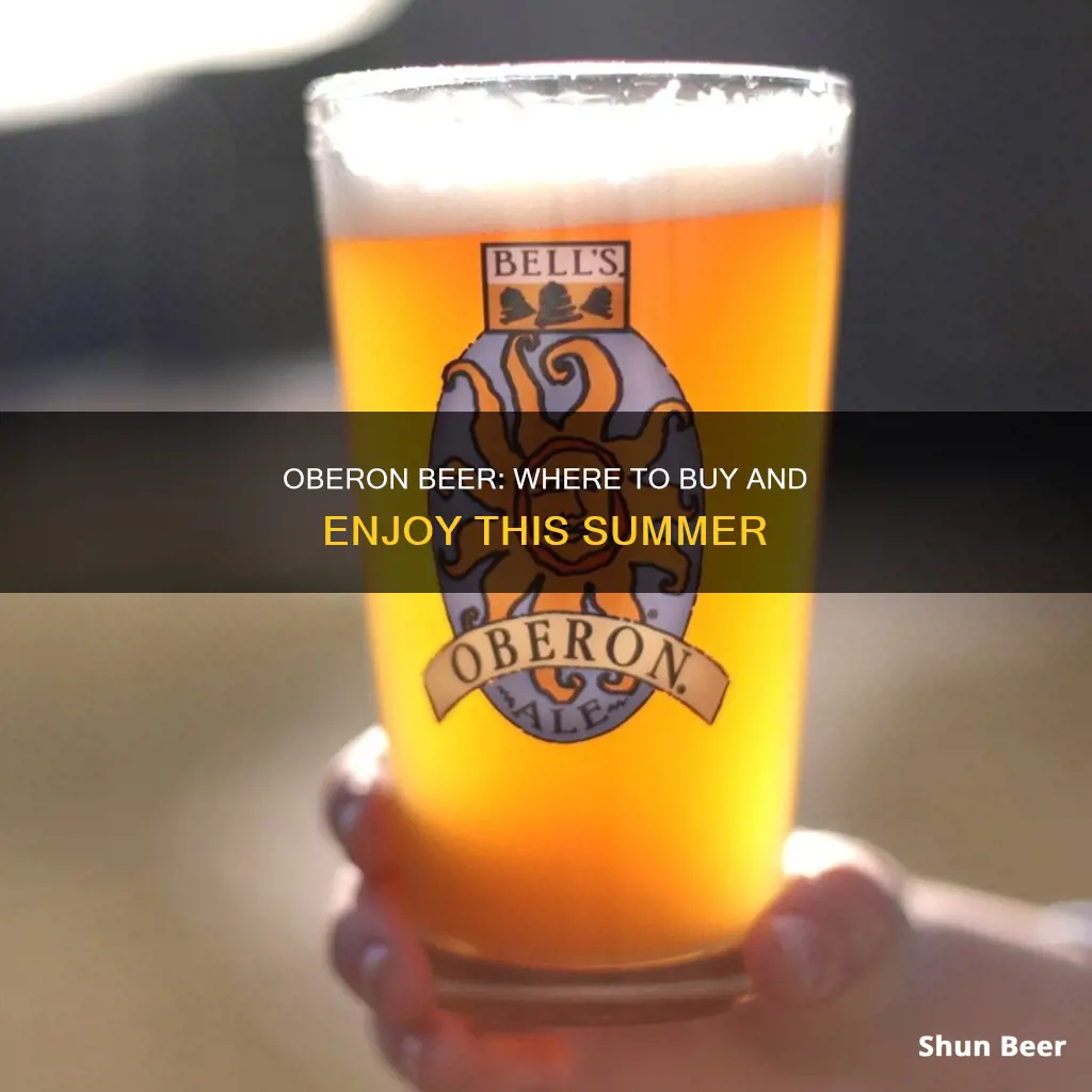 where can i buy oberon beer