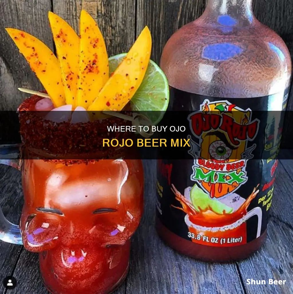 where can i buy ojo rojo beer mix