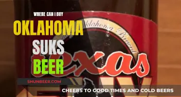 Oklahoma Suks Beer: Where to Buy and Taste It