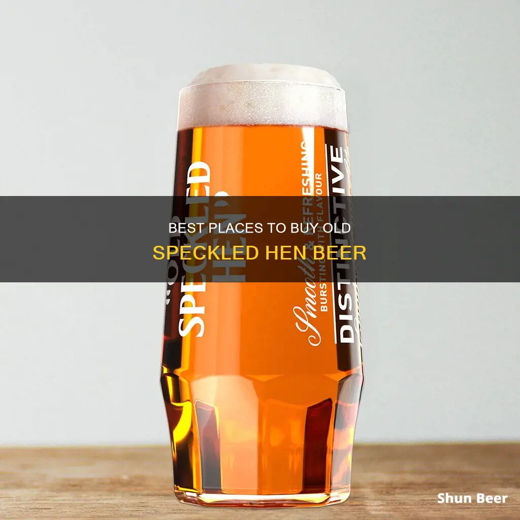 where can i buy old speckled hen beer