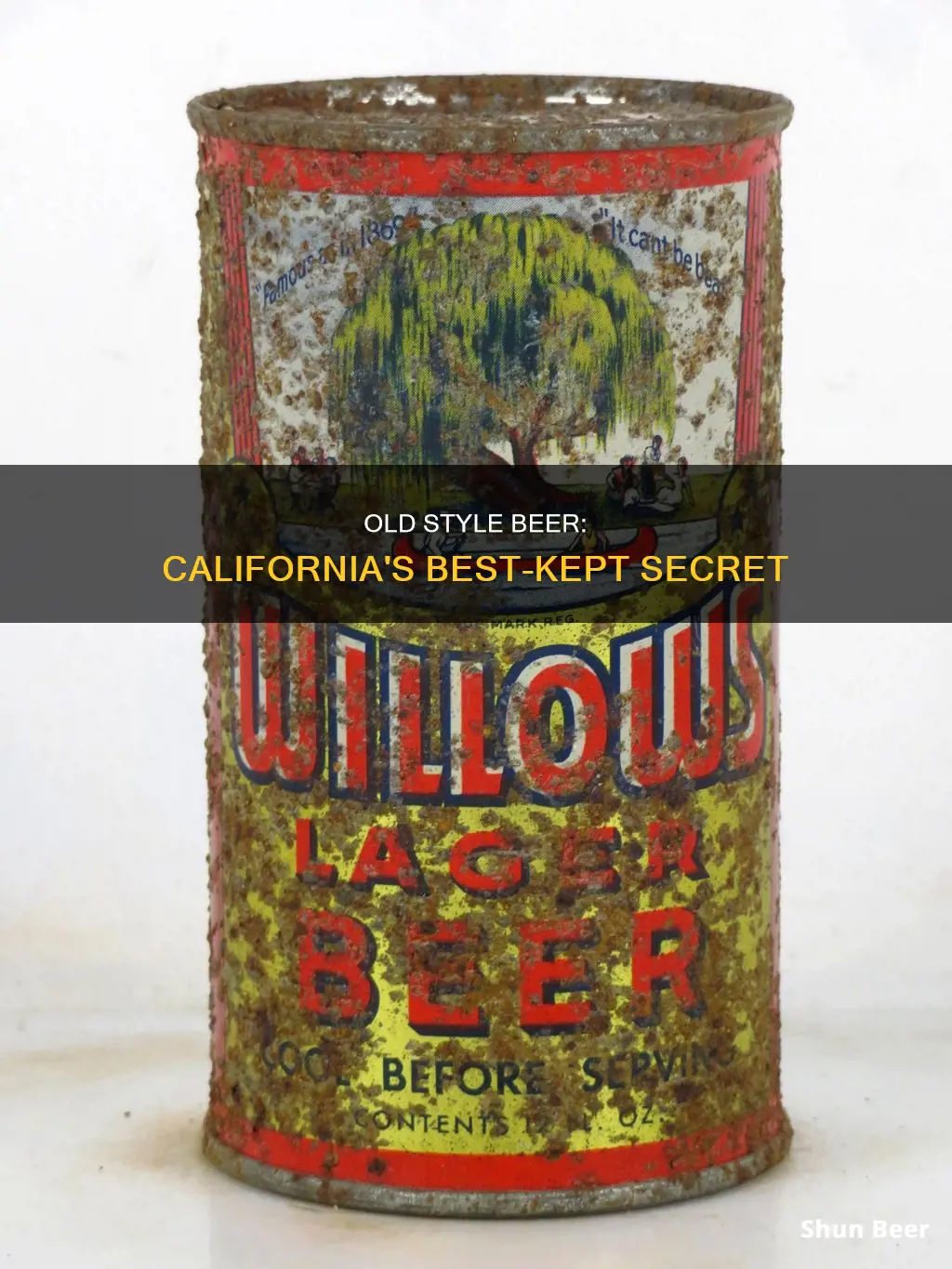 where can i buy old style beer in california