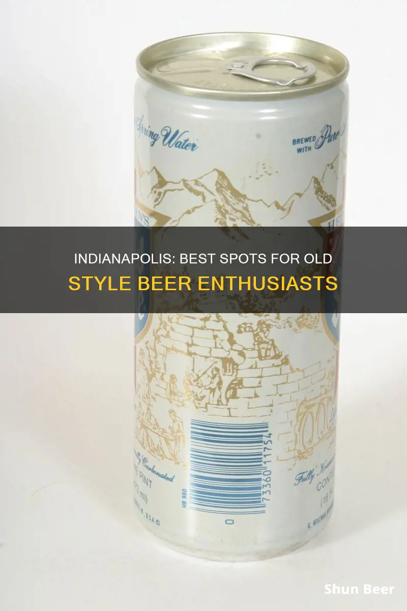 where can i buy old style beer in indianapolis