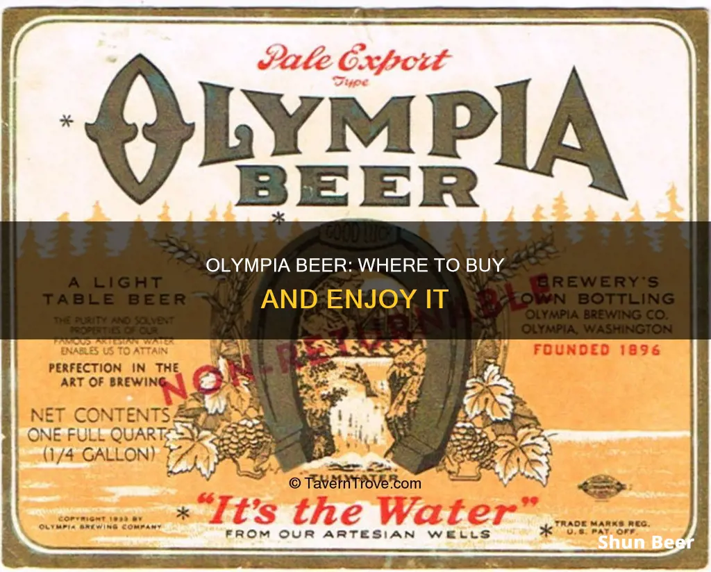 where can i buy olympia beer