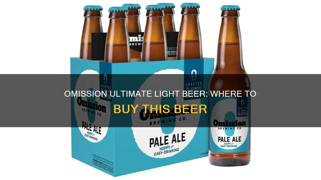 where can i buy omission ultimate light beer