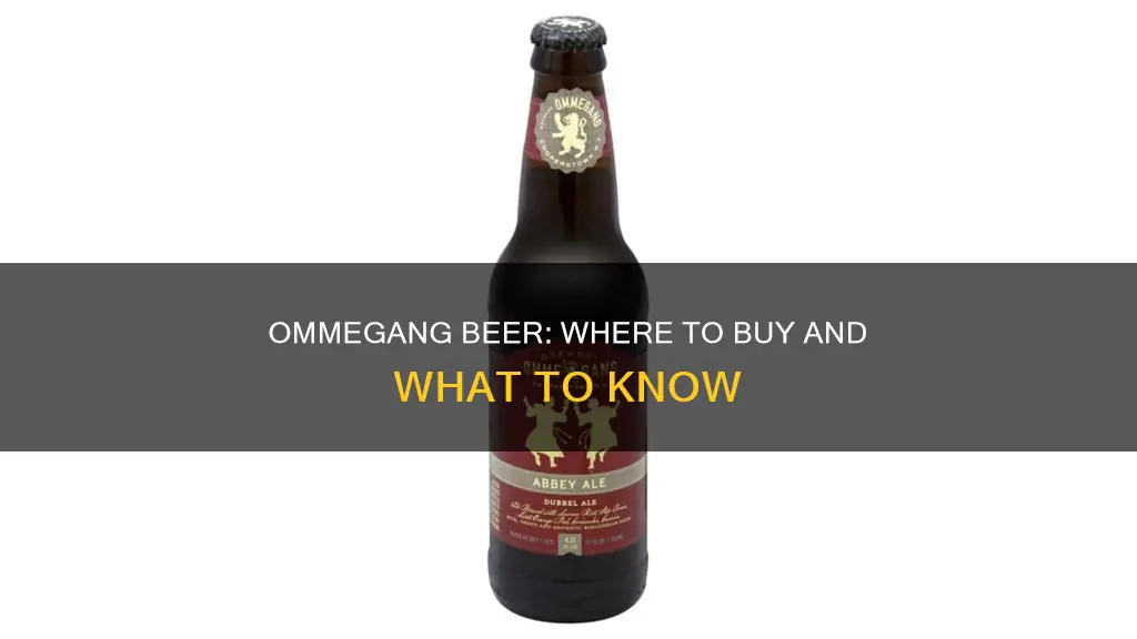 where can i buy ommegang beer