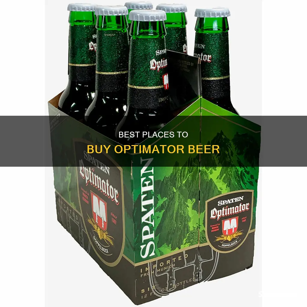 where can i buy optimator beer