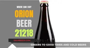 Orion Beer: Where to Buy in 2021 and Beyond