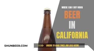 Orion Beer: California Retailers and Distributors