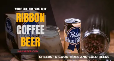 Best Places to Buy Pabst Blue Ribbon Coffee Beer