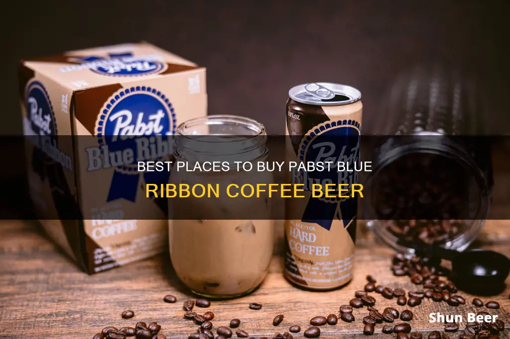 where can i buy pabst blue ribbon coffee beer