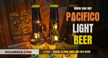 Where to Buy Pacifico Light Beer?