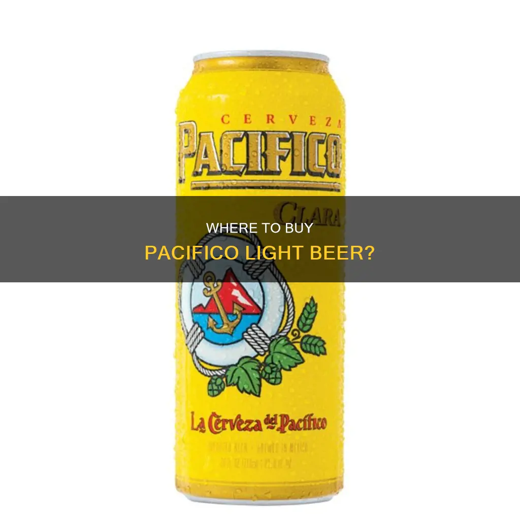 where can i buy pacifico light beer