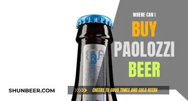 Where to Buy Paolozzi Beer: A Comprehensive Guide