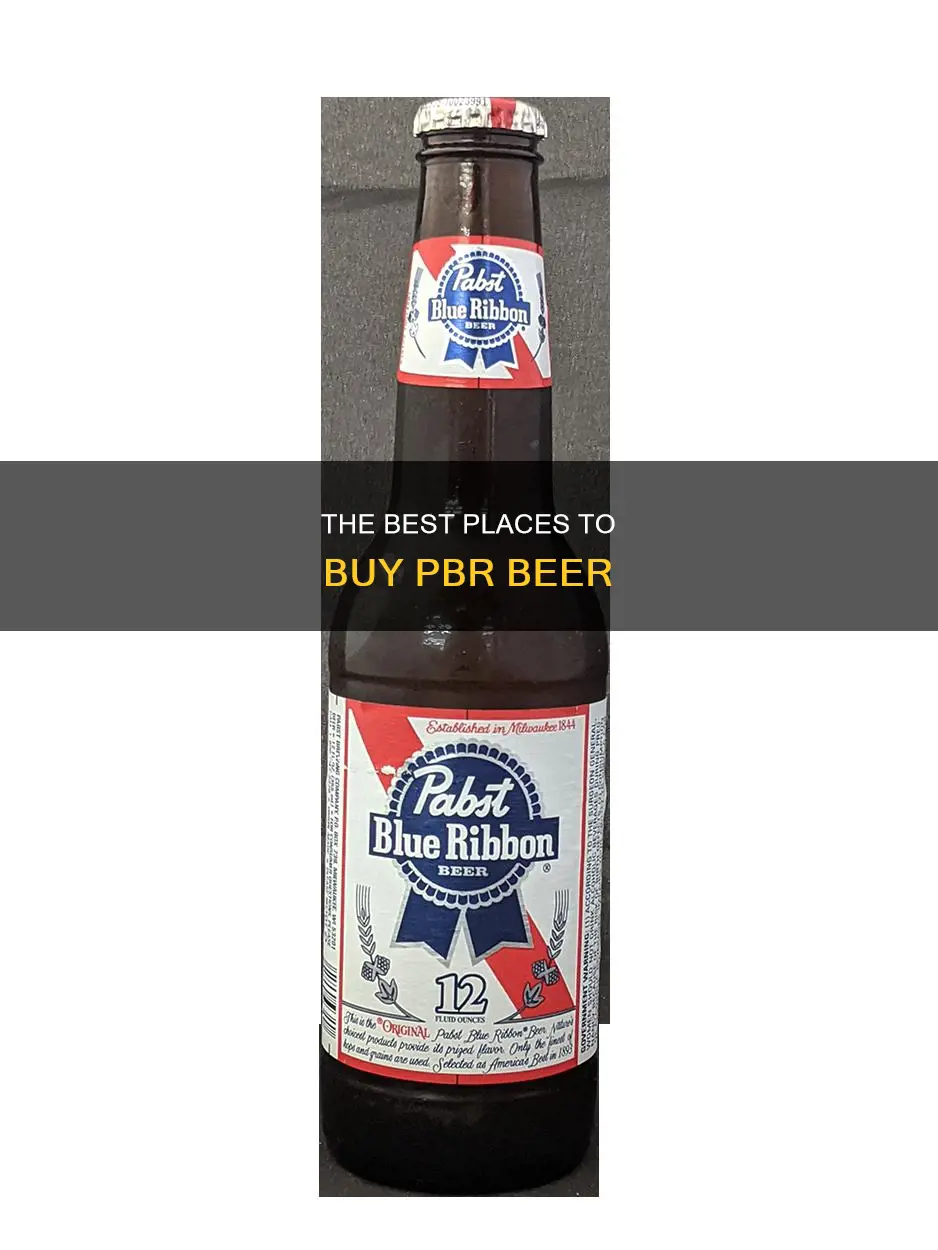 where can i buy pbr beer