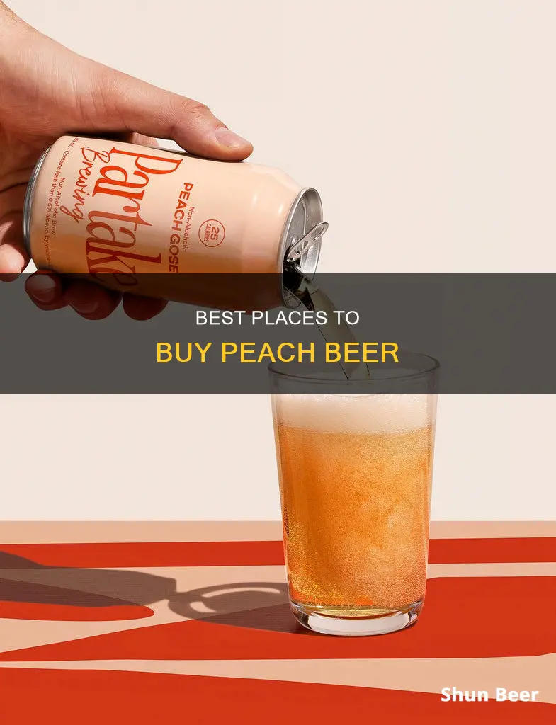 where can i buy peach beer