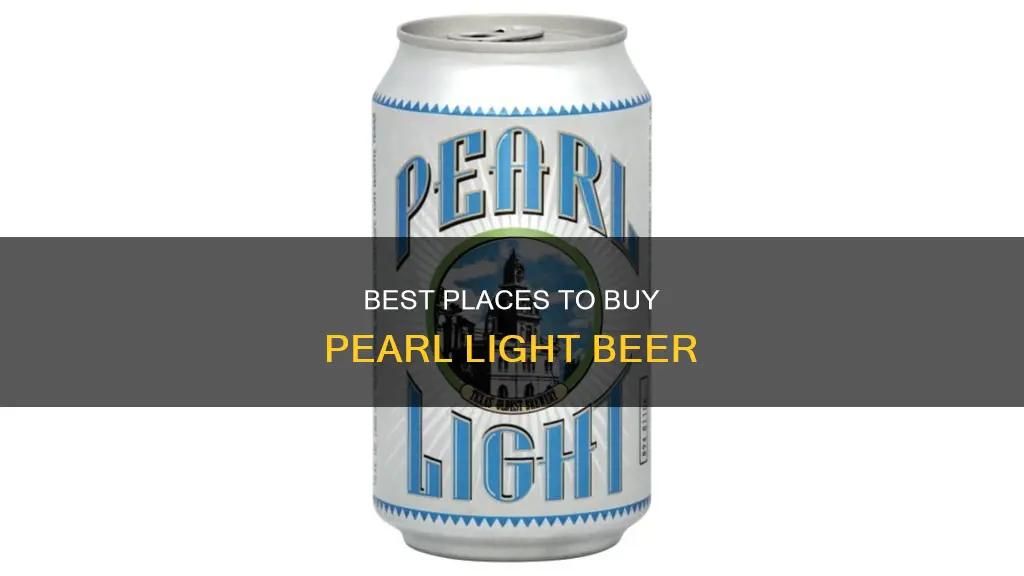 where can i buy pearl light beer