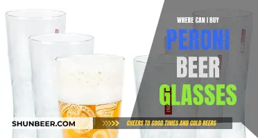 Peroni Beer Glasses: Where to Buy Authentic Glassware