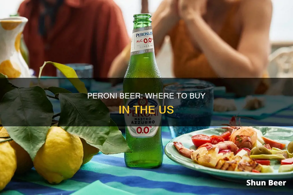 where can i buy peroni beer in the us